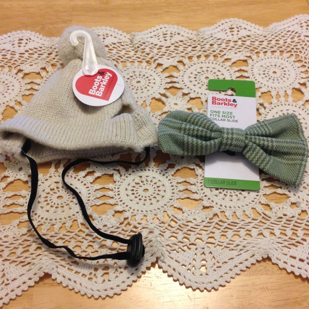 New Boots & Barkley cap and bow tie